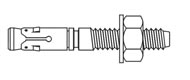 Stainless Steel Expansion Bolt  E12