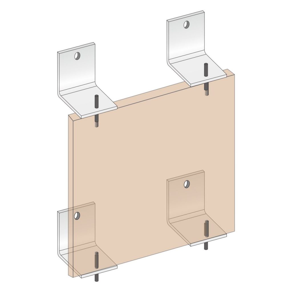 Traditional Pin-Bracket fxing
